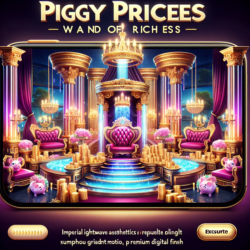 Piggy Prizes Wand of Riches slot game